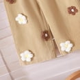 thumbnail image 6 of Xyant Toddler Baby Summer Clothes Girls 3 6 12 18 24 Months 2T 3T 4T 5T Girls Outfits Casual Clothing Suit Short Sleeve T-Shirt +Pants Set (Brown,18-24 Months), 6 of 6