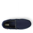 thumbnail image 3 of Dearfoams Men's Keaton Twill House Shoe Moccasin Slipper, 3 of 6