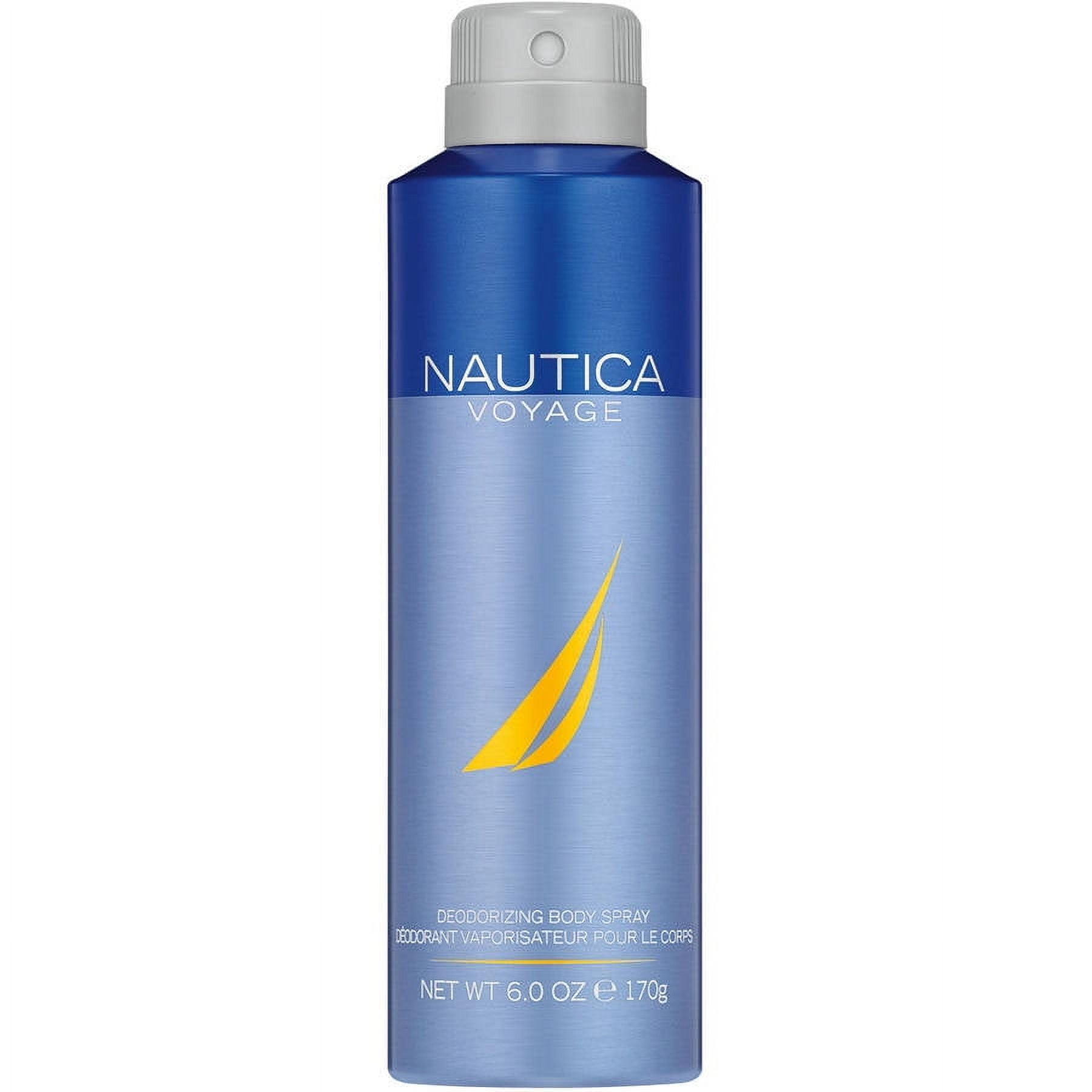 Nautica Deodorizing Body Spray oz with Fresh Marine Notes and