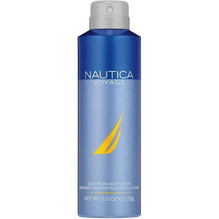 Nautica Voyage Deodorizing Body Spray, 6 oz