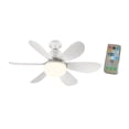 thumbnail image 2 of Luz de ventilador de techo Yuyangstore con control remoto E27 regulable, 2 of 8