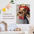 thumbnail image 4 of FORMRS Acrylic Clipboard with Low Profile Clip Standard A4 Letter Size, 12.5" x 9", Gray Dog Artist, 4 of 8
