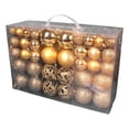 thumbnail image 2 of 100 Uds Adornos de Bolas de Navidad árbol Decorativo Inastillable Decoraciones para Fiestas Y Vacaciones+100 Piezas de Adornos para árboles de Navidad EstiloG Gloria Colgantes Bolas, 2 of 8