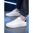 thumbnail image 4 of Men Minimalist Lace-Up Front Skate Shoes Men Business Shoes, 4 of 4
