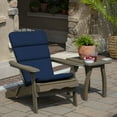 thumbnail image 3 of ARDEN Outdoor Rocking Chair or Adirondack Cushion, 20 x 17, Water Repellent, Fade Resistant 20 x 17, Sapphire Blue Leala, 3 of 12