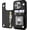 Black, variant on MYKOMI Compatible with iPhone 16 Pro Wallet Case with Card Holder, PU Leather Kickstand Card Slots Case, Double Magnetic Clasp and Durable Shockproof Cover 6.3 Inch