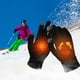 thumbnail image 5 of Guantes de punto para mujer, guantes de invierno para pantalla táctil, impermeables, resistentes al viento, deportivos, suaves y cálidos, térmicos, transpirables, para exteriores, para pantalla táctil, 5 of 6