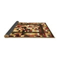 thumbnail image 2 of Ahgly Company Indoor Square Abstract Brown Contemporary Area Rugs, 7' Square, 2 of 4
