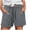 Light Ashy, variant on Womens Shorts 2026 Comfy Summer Drawstring High Waist Cotton Linen Casual Shorts for Women Trendy by Yigetop Black L