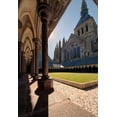 thumbnail image 2 of Steve Mohlenkamp 18x24 Black Ornate Wood Framed with Double Matting Museum Art Print Titled - Abbey at Mont Saint-Michel on the Normandy coast of France, 2 of 4