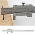 thumbnail image 2 of BIBABLYKE Metal Verniers Calipers 8in 200mm Stainless Steel with Engraveds Scale for Scribing Iron Wood and Other Surfaces, 2 of 8