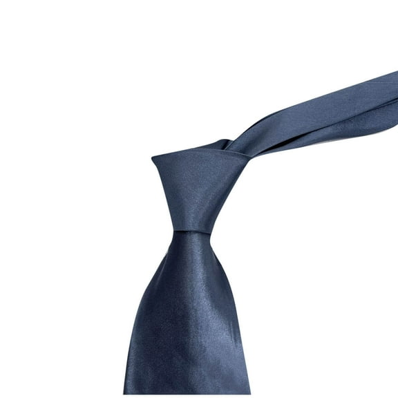 Dark Gray Mens Fashion Business Shirt Solid Polyester Hand Tie For Professional Settings