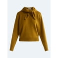 thumbnail image 5 of Free Assembly Women's and Women's Plus Cropped Crewneck Sweater with Scarf, Lightweight, Sizes XS-4X, 5 of 5
