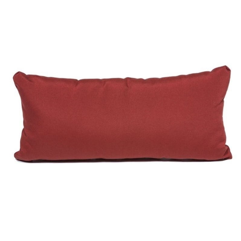 TKC Outdoor Throw Pillows Rectangle in Terracotta (Set of 2)