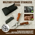 thumbnail image 4 of Stainless Steel Multitool Plier Multi Tool Plier with Anti Slip Handle Lightweight MIni Multitool Wrench for Outdoor Survival Camping, 4 of 10