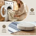thumbnail image 5 of ODIKA Striped Bands Nautical Pinstripe Farmhouse Graduated Playroom for Dorm Room, Small Living Apartment, Stain Resistant Low Profile, 5 of 7