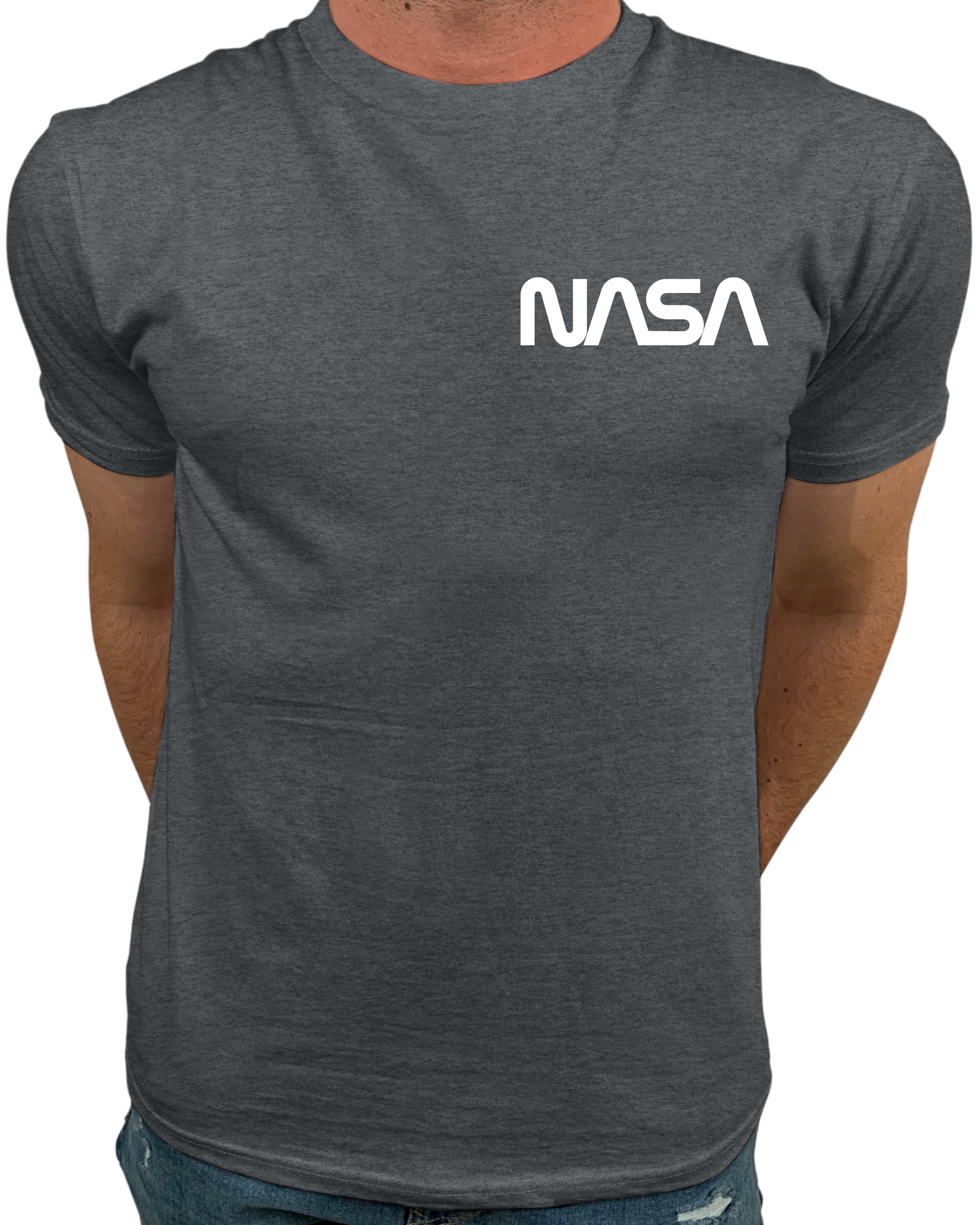 Aazon.co: Tee Luv Caisa De La NASA Para Hobre - Caiseta Clásica De