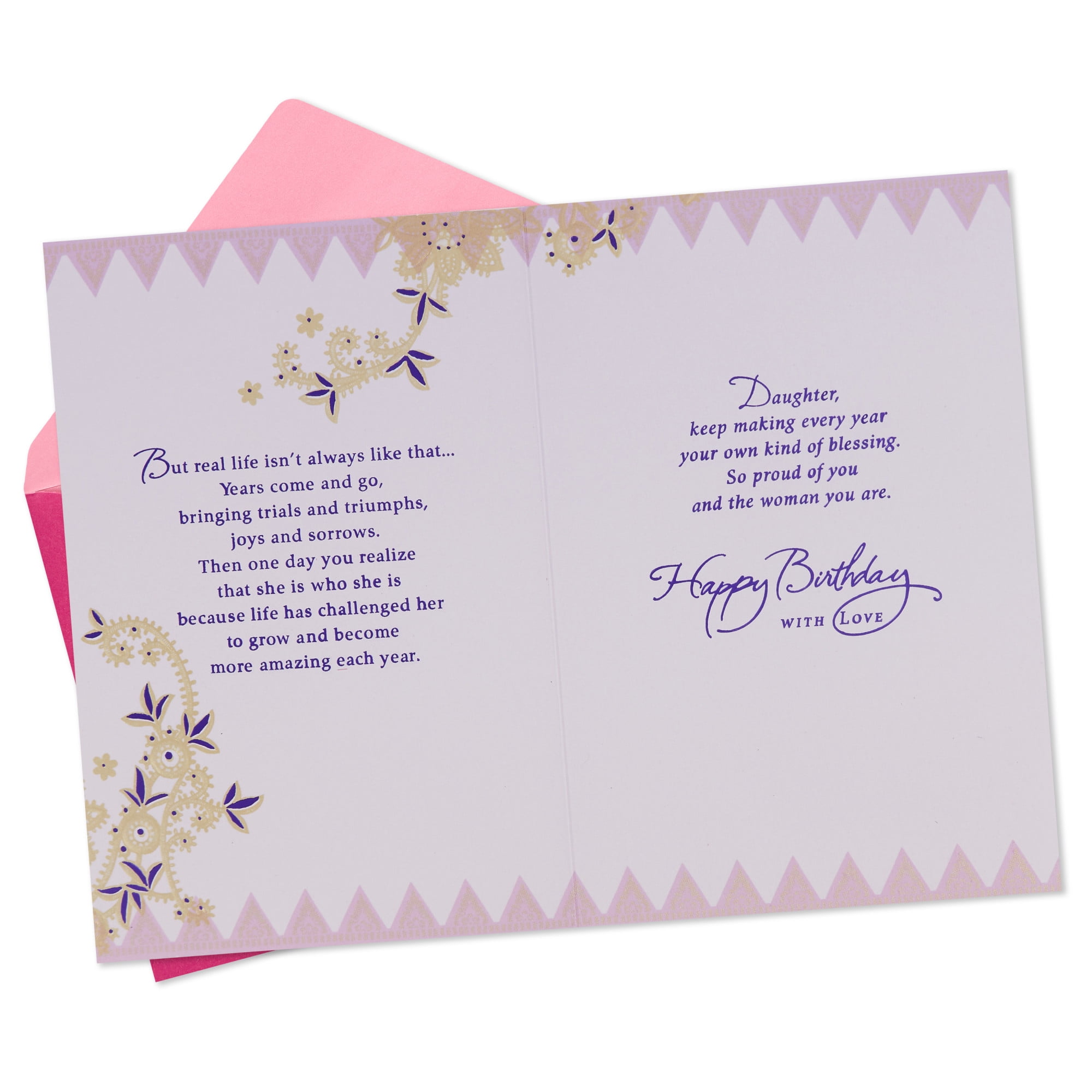 Hallmark Birthday Card for Daughter (Keep Making Your Own Kind of Blessings)