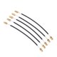 thumbnail image 4 of 5 UDS de TRUNA TRASERA DE CONECTOR DE NIPLON DE TORNILLO DE LATÓN Para Violín 3/4 4/4, Anticorrosión, Resistente Al Desgaste, Duradero, 4 of 7