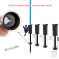 thumbnail image 4 of Guardoinrt Adjustable Four Hole Bucket Rod Holder Pole Tube Stand Versatile and Functional Rod for Garage black 43 x 27.5 x 5cm, 4 of 6