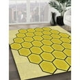 thumbnail image 3 of Ahgly Company Machine Washable Indoor Square Transitional Caramel Brown Area Rugs, 3' Square, 3 of 7