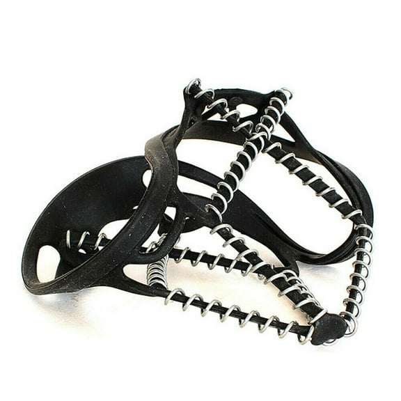 WEISIPU Snow Anti Slip Ice Grippers For Boots Shoes Grips Spikes Crampons Outdoor Hiking