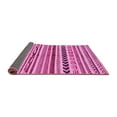 thumbnail image 2 of Ahgly Company Indoor Square Abstract Pink Modern Area Rugs, 8' Square, 2 of 4
