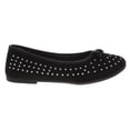 thumbnail image 2 of Kensie Girl Little Kids Ballerinas, Bead Black, 11, 2 of 8