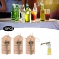 thumbnail image 2 of Abrebotellas: abrebotellas vintage con tarjeta de etiqueta para regalos de invitados Cumpleaños Fiesta de bodas Favores 10 piezas, 2 of 8