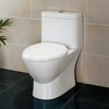 Ariel Bath Platinum Adriana Dual Flush Elongated One-Piece Toilet