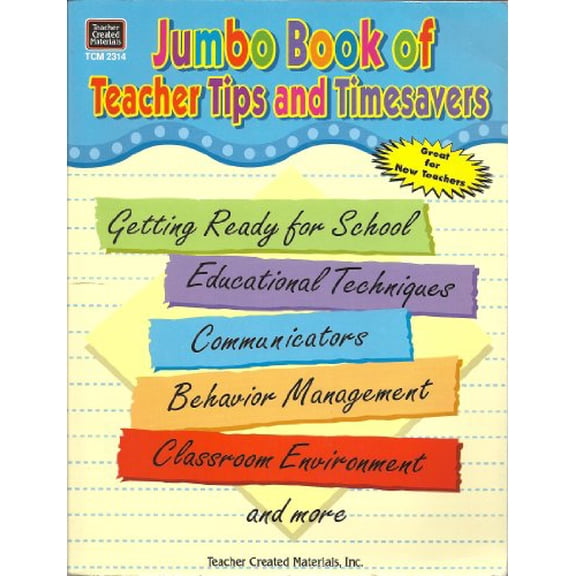 Pre-Owned Jumbo Book of Teacher Tips and Timesavers (Paperback) 1576903141 9781576903148