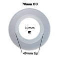 thumbnail image 4 of Toilet Flush Seal (70mm OD, 39mm ID 49mm Lip)(2-3/4-inch OD, 1-1/2-inch ID, 1-15/16-inch Lip),, 4 of 4