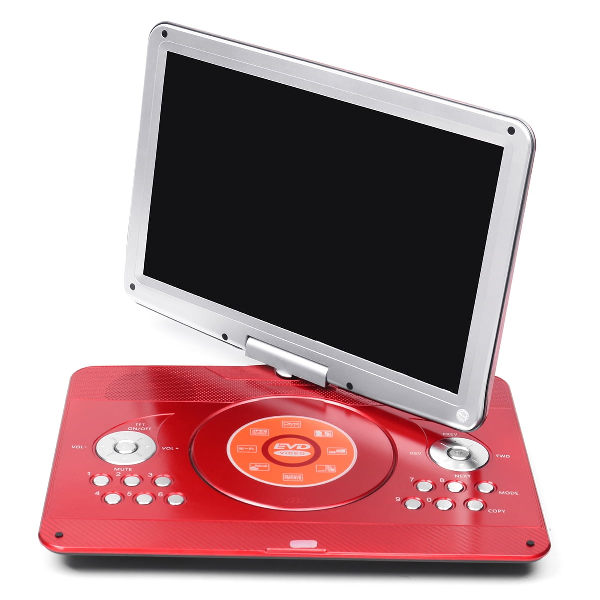 16'' (Screen is 14") 270° Rotating Screen HD Portable Rechargeable DVD