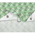 thumbnail image 1 of S4Sassy Green Chihuahua & Dot Dog Printed Bathroom Curtain Waterproof Shower Drapes-60 x 70 Inch, 1 of 5