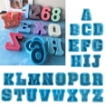 thumbnail image 4 of X Molde de letras 3d A ~ z, Moldes de resina epoxi Diy, molde para velas, herramienta de fabricación de yeso, 4 of 5