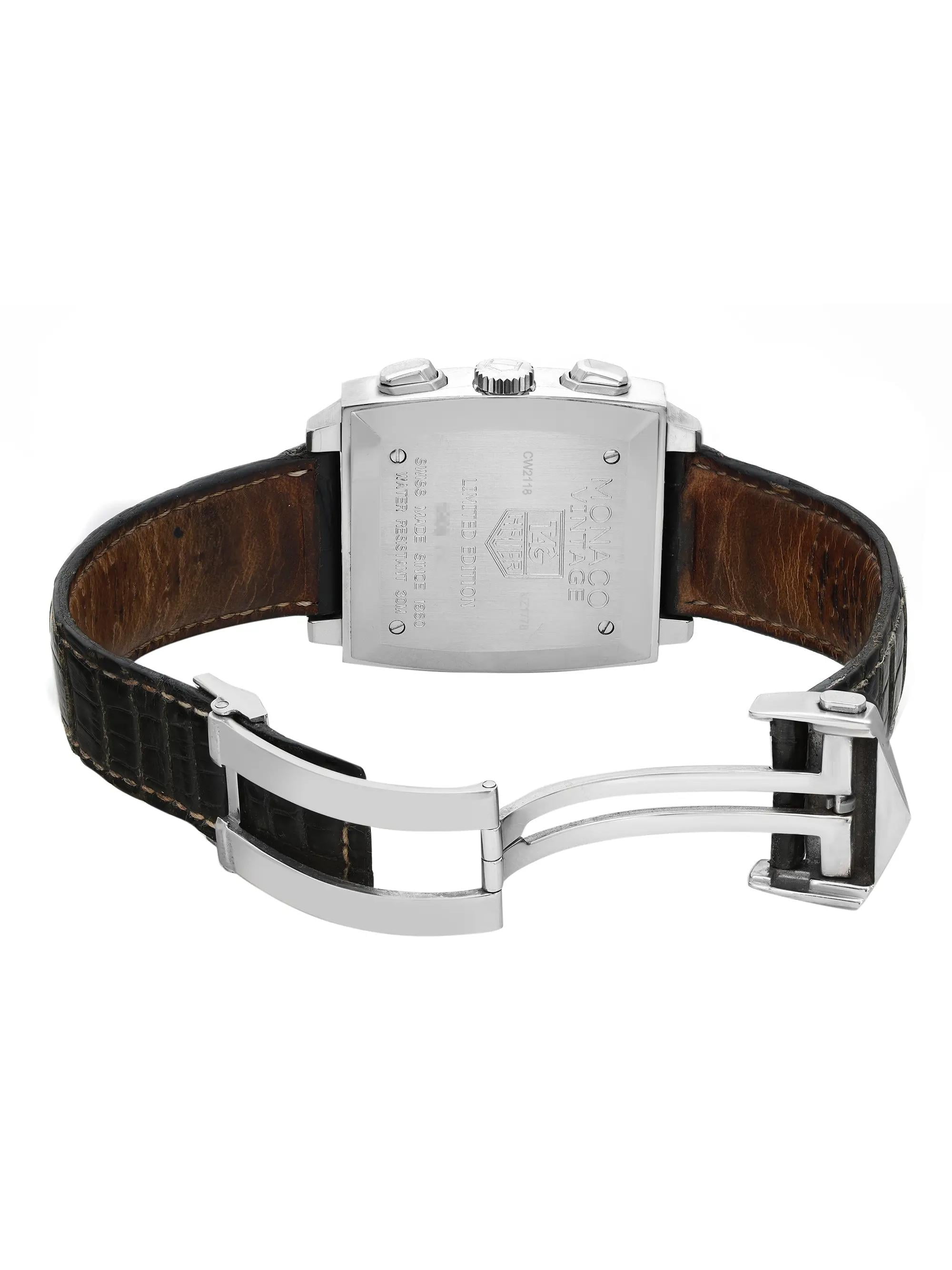 Pre owned Tag Heuer Monaco Mens LImited Edition Watch CW2118.FC6207 Good in Ecuador at USD 8614 Rating 4