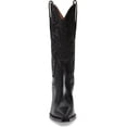 thumbnail image 3 of Jeffrey Campbell Dagget Western Boots Black Leather POinted Toe Cowboy Boots (black washed, 9), 3 of 4