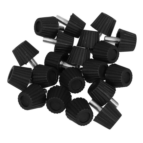 Himselfivity 20 Pcs Floor Protectors for Furniture Adjustable Feet Black