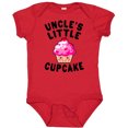 thumbnail image 3 of Inktastic Uncles Little Cupcake Girls Baby Bodysuit, 3 of 5