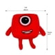 thumbnail image 3 of Juguetes de peluche de dibujos animados, animación de iluminación matemática, muñecos de peluche suaves, regalos para niños, 3 of 8