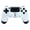 White, variant on Wireless Controller for P-4,Wireless Game Controller for P-4/Pro/Slim Console, with Dual Vibration/6-Axis Gyro Sensor/Audio Function compatible for PC Platform (White)