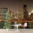 thumbnail image 2 of Idea4wall 6pcs Newyork City Peel and Stick Wallpaper Removable Wall Murals Large Wall Stickers for Home Decoration, 100"x24", 2 of 4