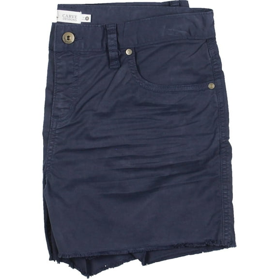 Carve Designs Oahu 4in Twill Short - Women's, Navy, 8
