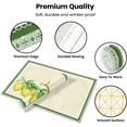 thumbnail image 6 of Placemats Set of 4 Lemon Place Mats Washable Linen Yellow Green Placemat for Summer Kitchen Dining Table Home Party Decor 18x12 Inches, 6 of 6
