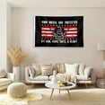 thumbnail image 2 of Tapiz inspirado en la bandera de Gadsden Molon Label Patriot, 100 x 150 cm, 2 of 3
