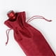thumbnail image 4 of 2 uds., Tapa de botella de vino tinto, embalaje de vino, envoltura de botella reutilizable, bolsa de regalo (rojo vino profundo y azul oscuro), 4 of 5