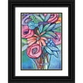 thumbnail image 1 of Seay, Anne 18x24 Black Ornate Wood Framed with Double Matting Museum Art Print Titled - Circle the Flower, 1 of 4