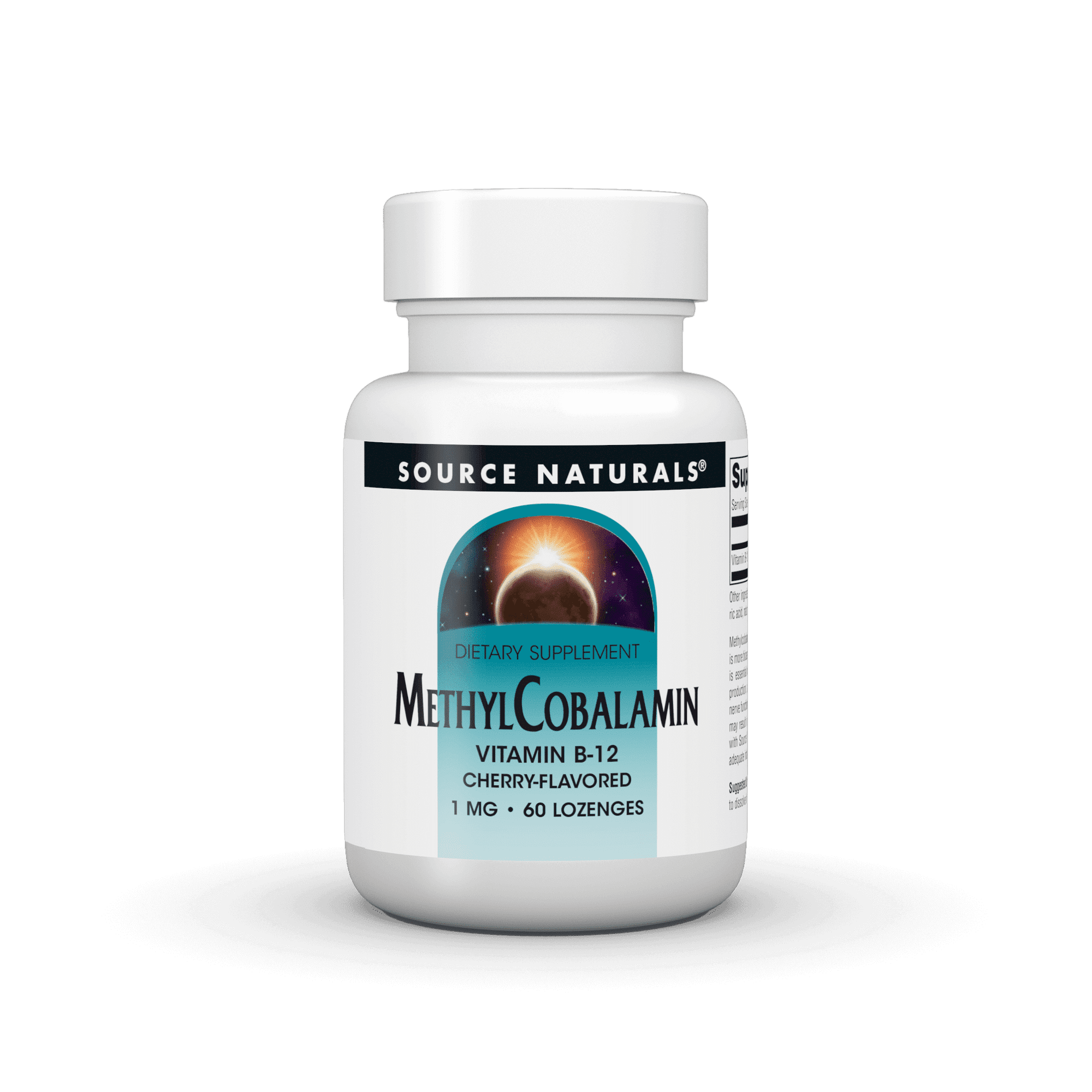 Source Naturals MethylCobalamin Vitamin B-12, 60 each