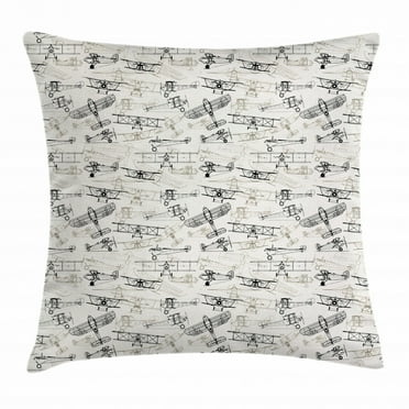 Ambesonne 18" x 18" Beige Polyester Decorative Pillow Cover