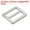 Silver, variant on 1 Inch Tri-Glide Slide Buckles, 8 Pack Metal Webbing Strap Fastener for Backpack Bag Belt, Silver